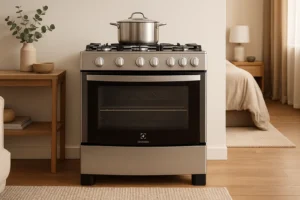 Fogão 5 Bocas Electrolux Experience: Vapor e Eficiência