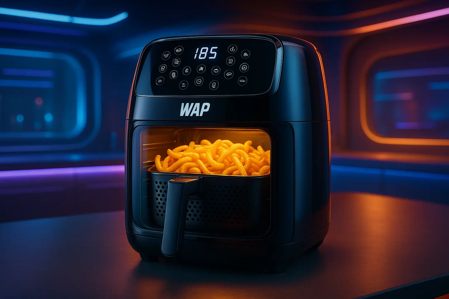 WAP Fritadeira Air Fryer 12 em 1: Versatilidade Total na Cozinha