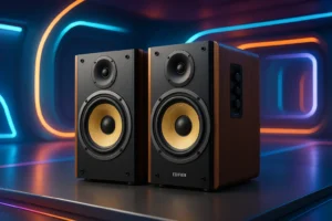 Monitor de Áudio Edifier R2750DB: Potência e Conectividade