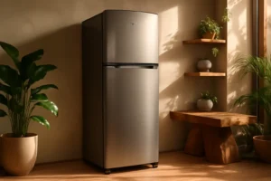 Refrigerador 340L 2 Portas Frost Free Evox 110 Volts, Inox, Consul