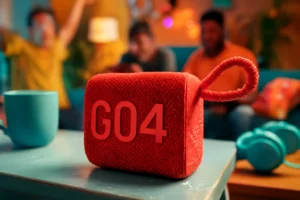 Caixa de Som Go 4: Bluetooth Portátil à prova d'água Vermelho