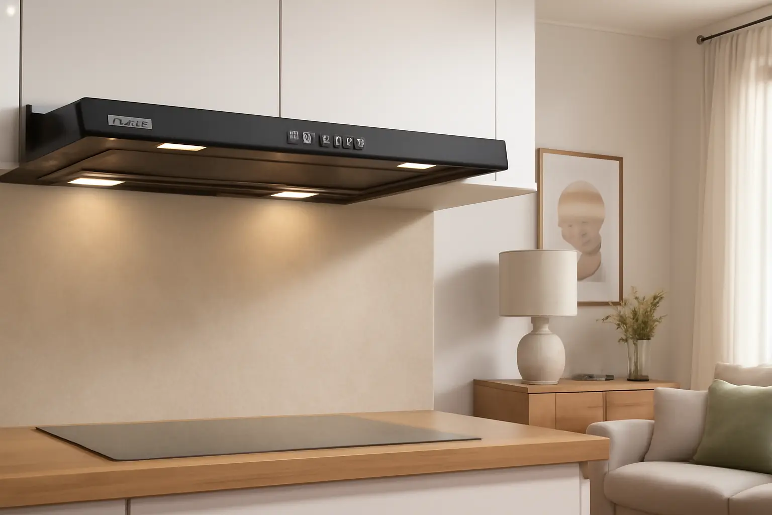 Suggar Depurador de Ar Slim Touch de Embutir 80cm Preto 110V DE81THPT