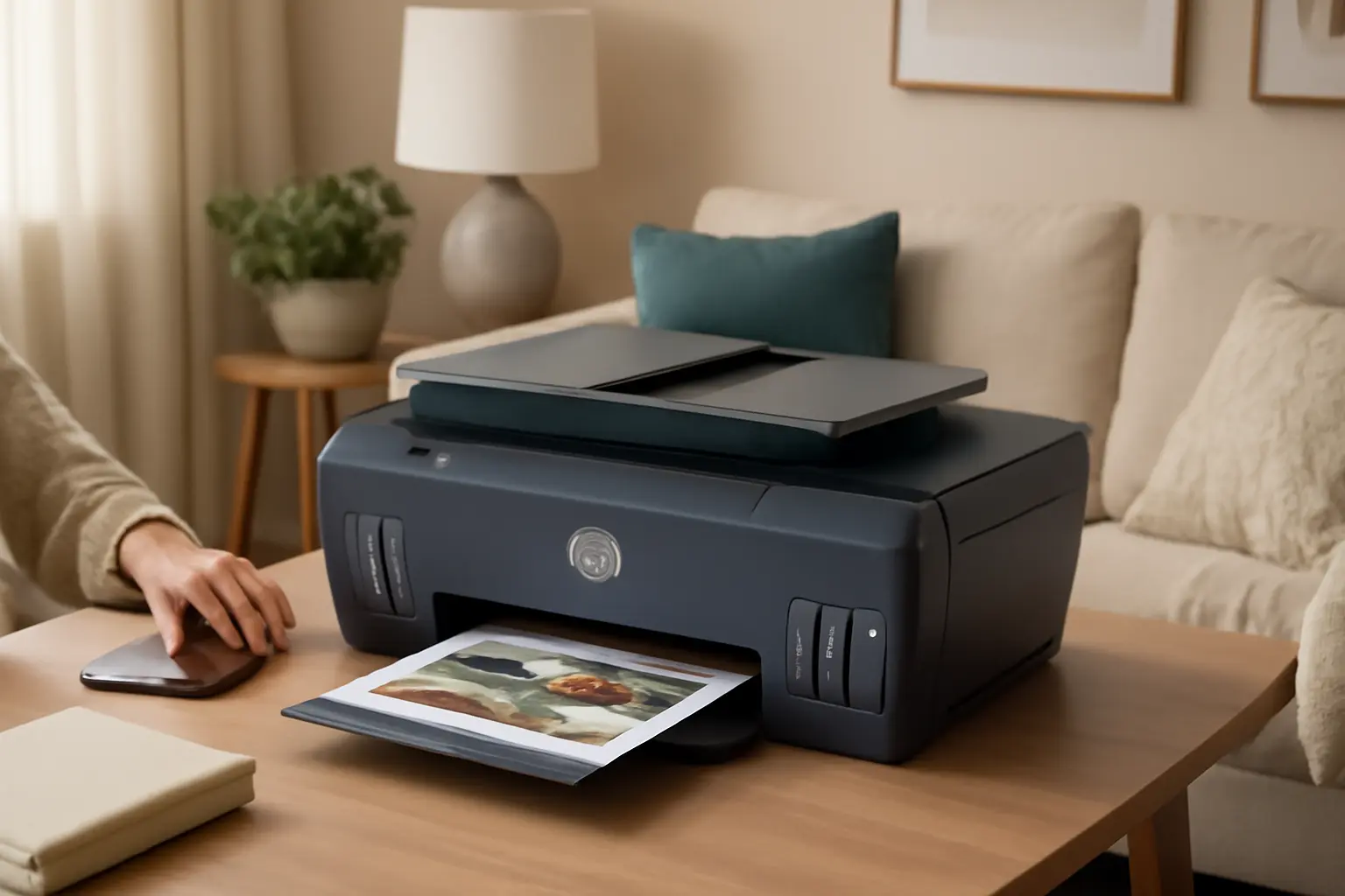 Impressora Multifuncional HP Smart Tank 754: Impressão Colorida e Conectividade Sem Limites