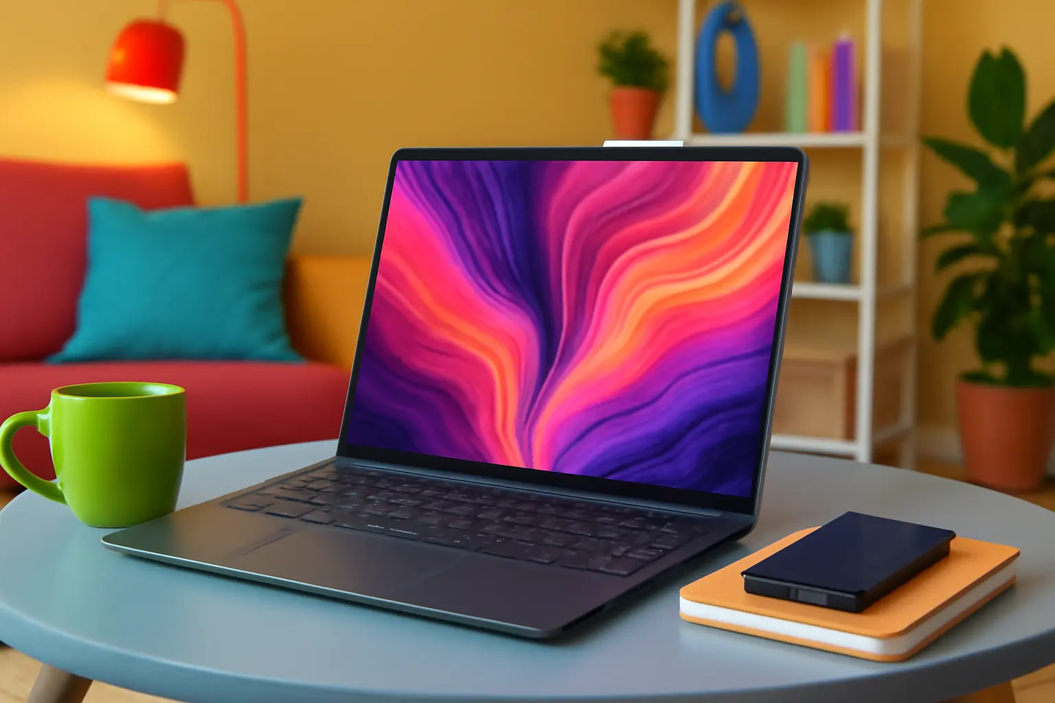 Notebook Yoga Slim 7i Intel Core Ultra 5: Desempenho e Design Inovador