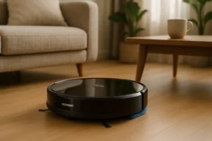 Aspirador Robô Midnight Varre Aspira e Passa Pano