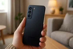 Smartphone Samsung Galaxy S22 128GB 5G - Preto, Câmera Tripla 50MP + Selfie 10MP, RAM 8GB, Tela 6.1"