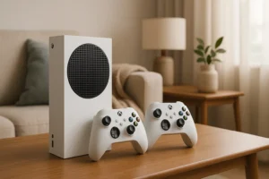 Console Séries S 512gb: Desempenho Compacto com Dois Controles