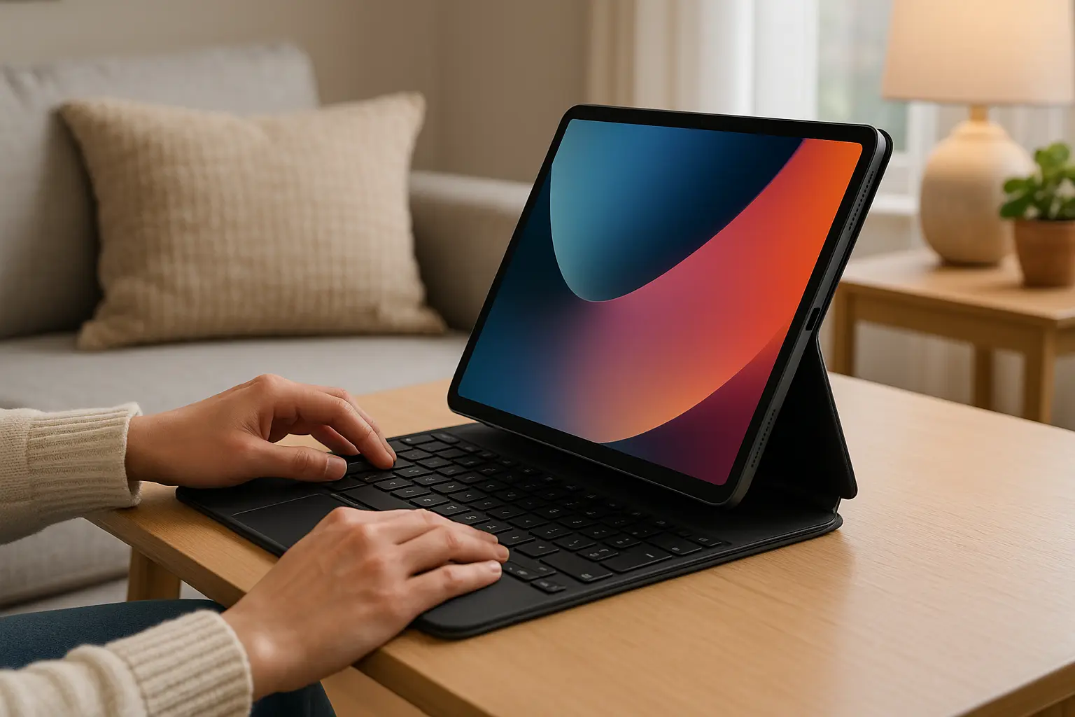 Mobee Capa com Teclado Mágico para iPad: Produtividade e Estilo