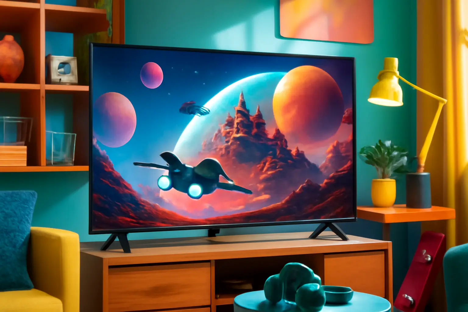Smart TV DLED 43" Full HD Toshiba 43V35L: Imersão e Conectividade
