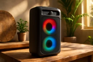 Party Speaker Philips Bluetooth TAX3208/78: Som Potente com Luzes LED e Conectividade Versátil