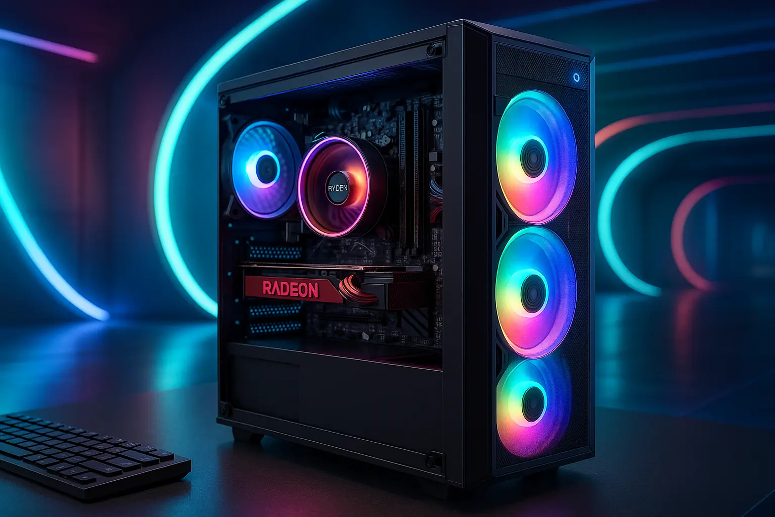 Monte seu PC: Ryzen 5 5600, RX 5500 XT, 16GB, 480GB SSD