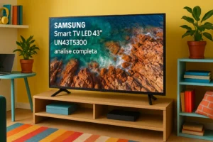 Samsung Smart TV LED 43" UN43T5300: análise completa e sem filtros