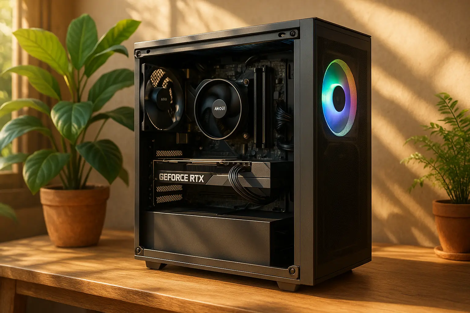 Monte seu PC: Ryzen 5 5600, RTX 4060, 16GB, 480GB SSD