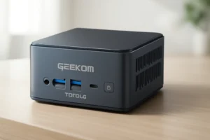GEEKOM Mini PC A8: Potência, Versatilidade e Inovação para Jogos e Edição