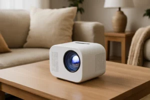 Mini Projetor Portátil Wifi6 BT 5.0: Tecnologia de Ponta para Seu Home Theater