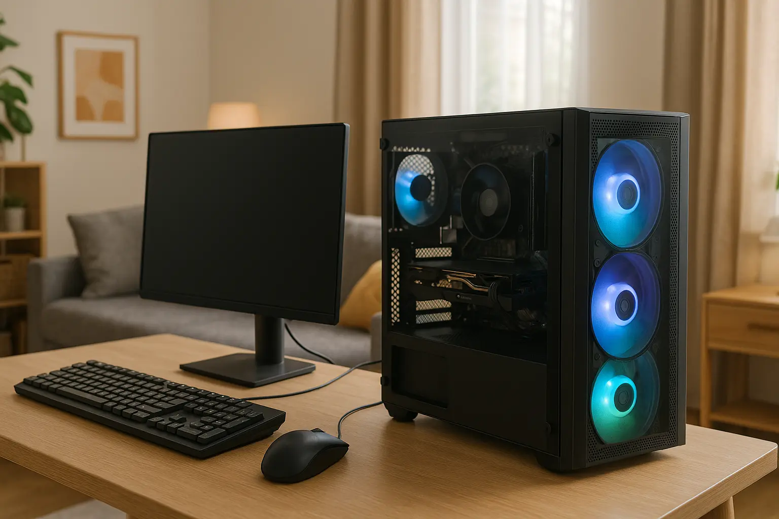 Monte seu PC: i5-12400F, RTX 4060, 16GB, 512GB SSD