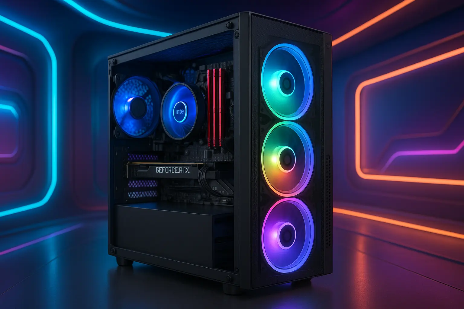 Monte seu PC: i5-8500, RTX 3060, 16GB, 480GB SSD