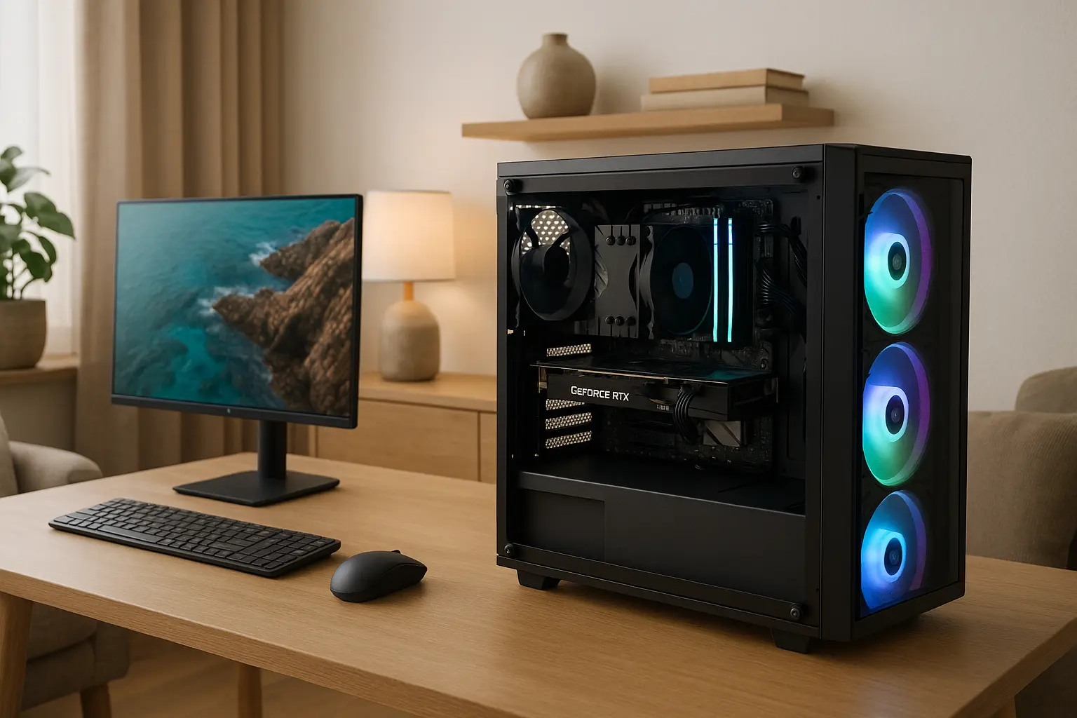 Monte seu PC: i5-12400, RTX 3060, 16GB, 512GB SSD