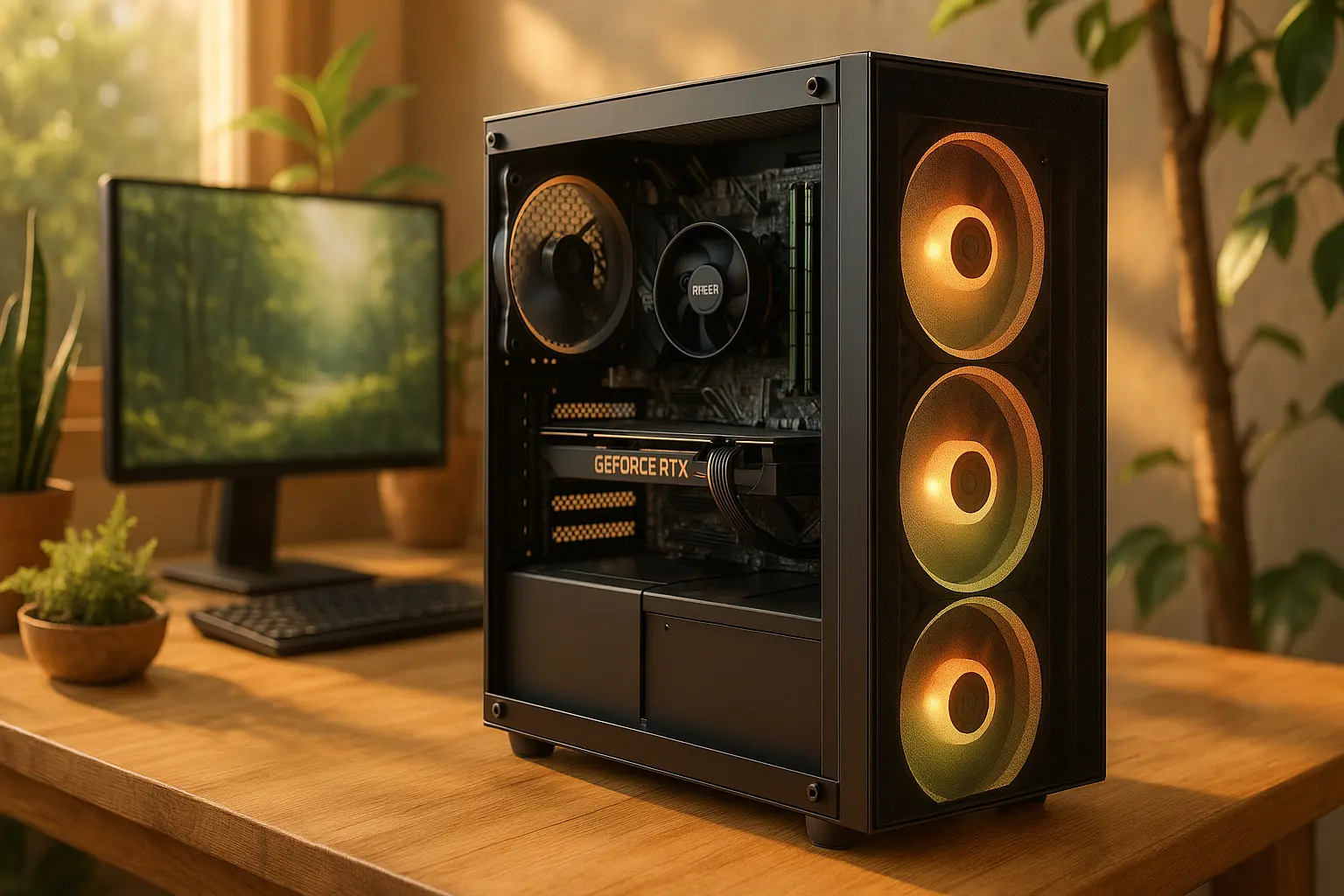 Monte seu PC: Ryzen 5 7600, RTX 3060, 16GB, 480GB SSD