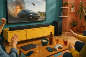 LG Sound Bar S95QR: potência sonora com Dolby Atmos e Imax