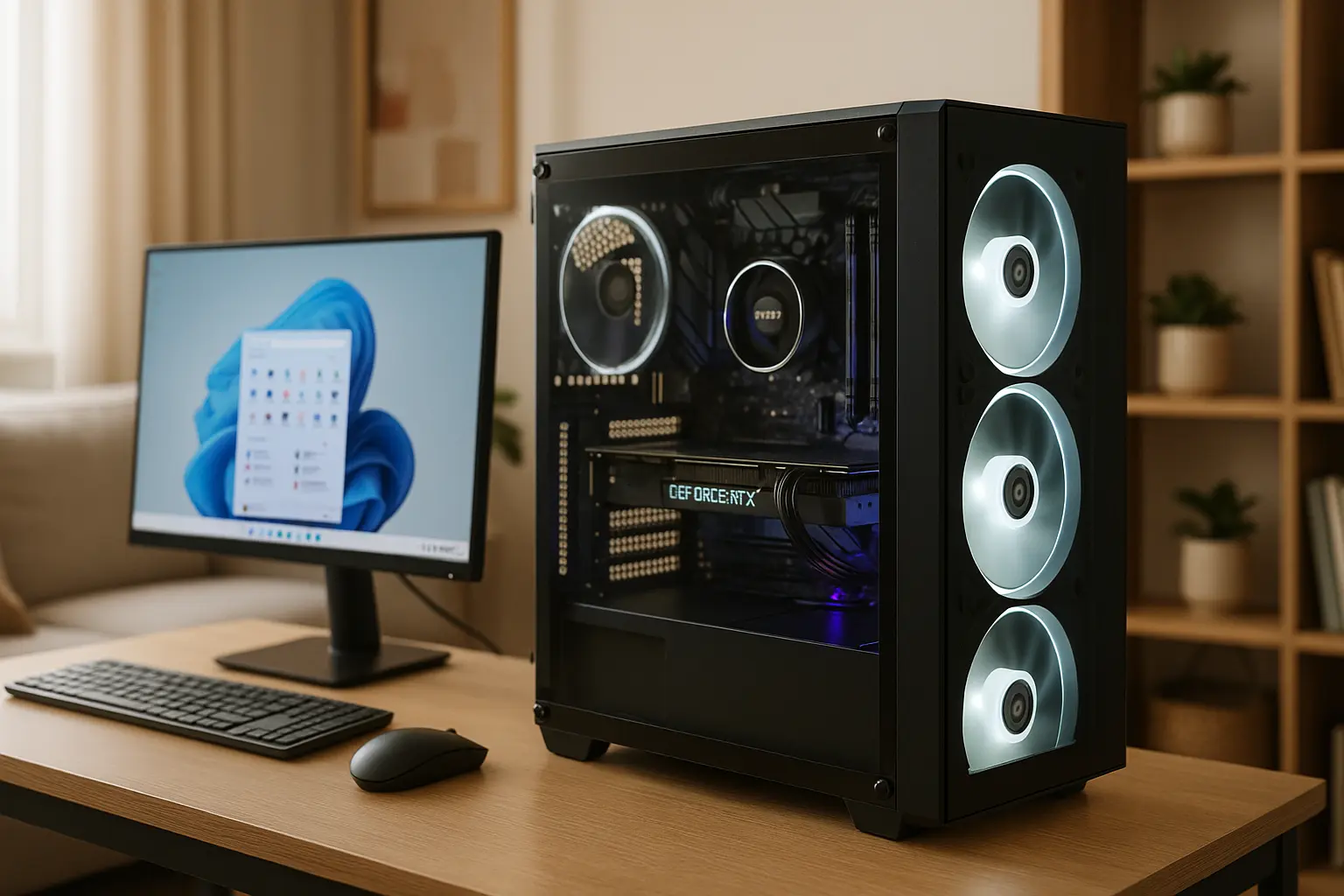 Monte seu PC: Ryzen 5 5600, RTX 2060 Super, 16GB, 480GB SSD