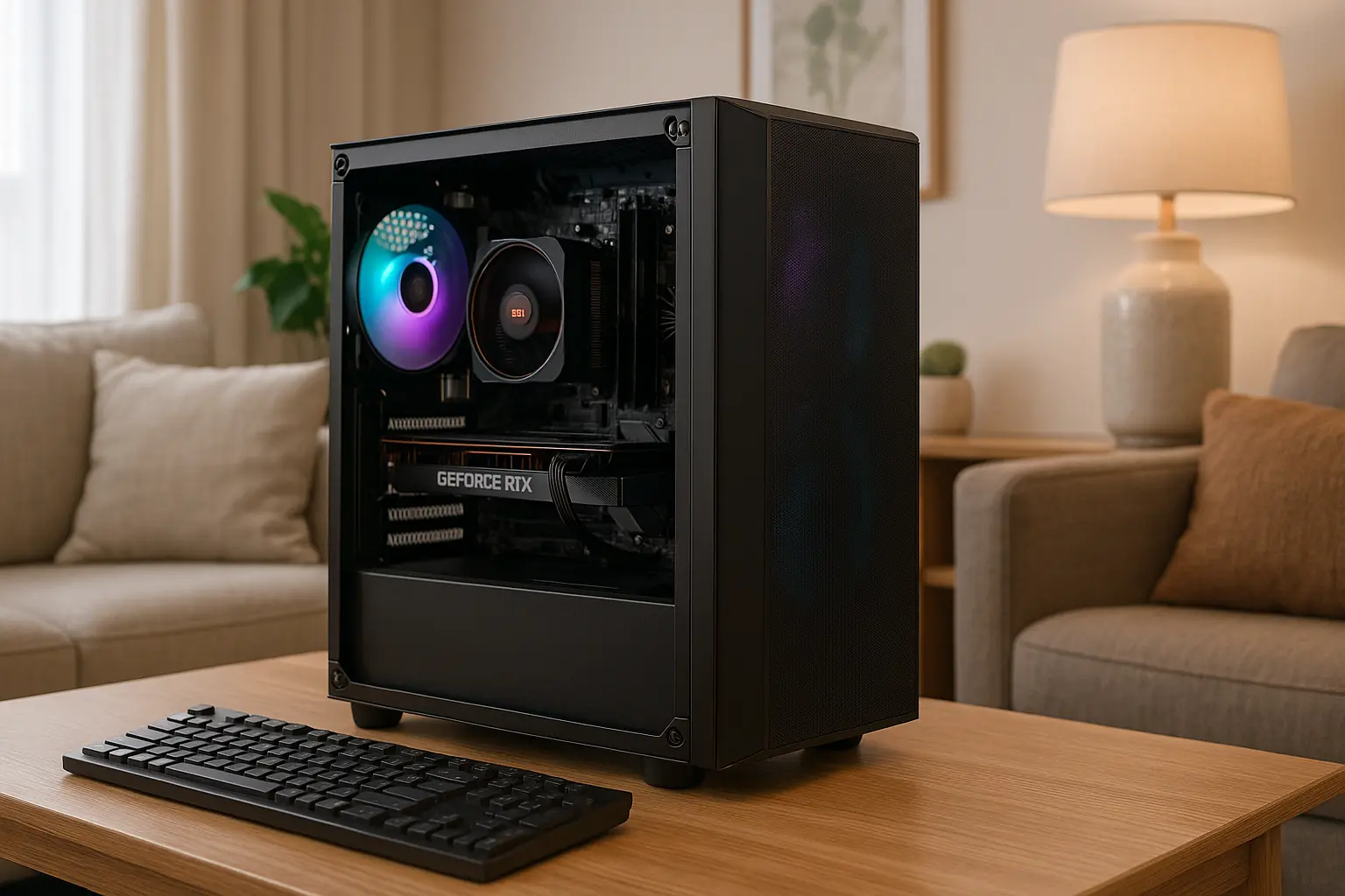 Monte seu PC: Ryzen 5 4500, RTX 2060, 16GB, 480GB SSD