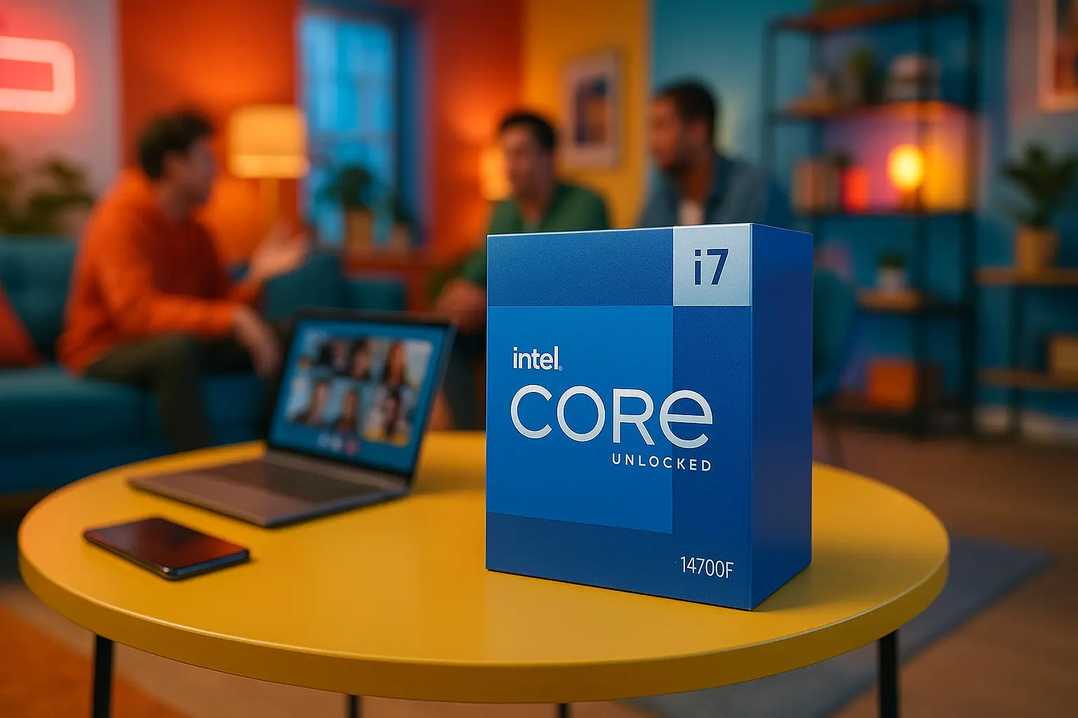 Intel Core i7-14700F entrega potência híbrida com 20 núcleos