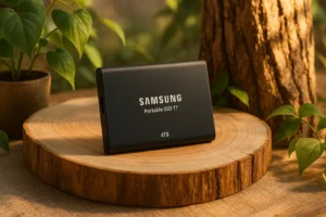 Samsung SSD Portátil T7 4TB: Velocidade e Segurança em Movimento