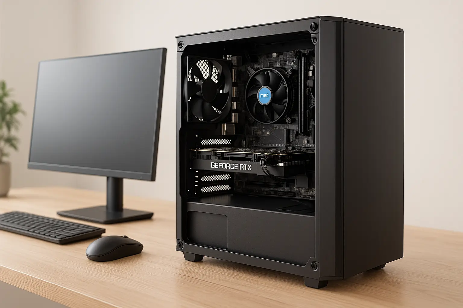Monte seu PC: i3-12100F, RTX 2060, 16GB, 480GB SSD