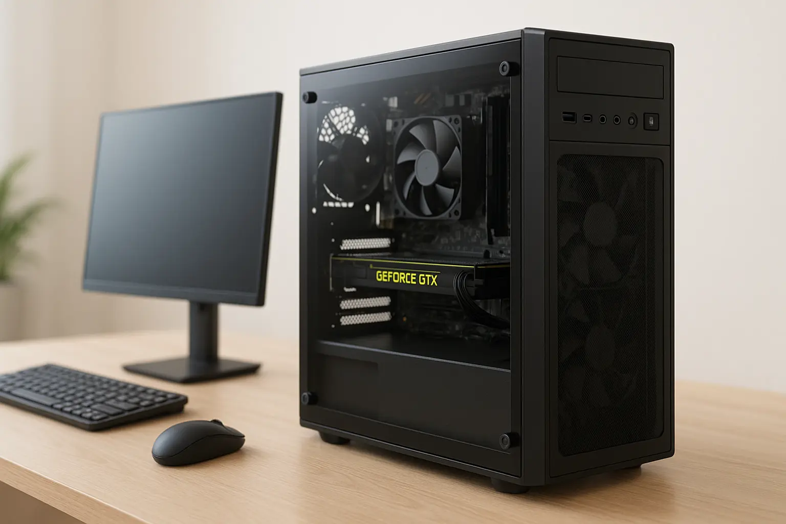 Monte seu PC: i5-8400, GTX 1650, 8GB, 256GB SSD