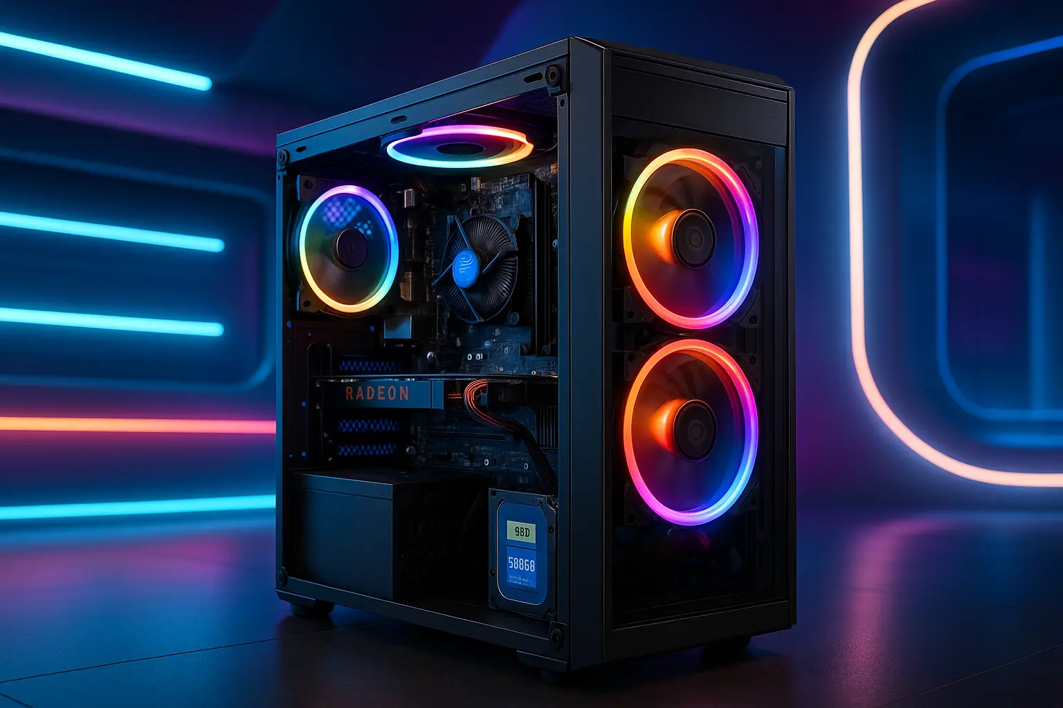 Monte seu PC: i5-8400, RX 550, 8GB, 256GB SSD