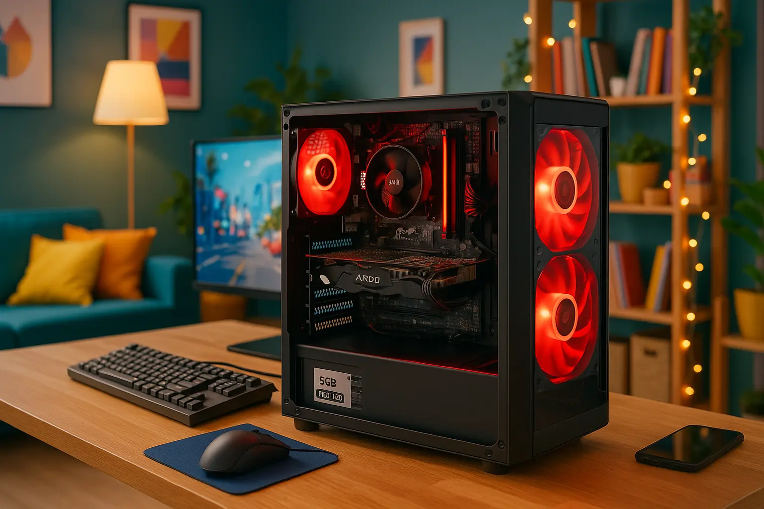 Monte seu PC: Athlon 3000G, Vega 3, 8GB, 120GB SSD