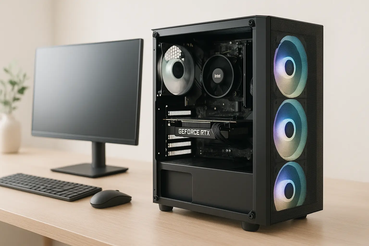 Monte seu PC: i5-12400F, RTX 3060, 16GB, 480GB SSD