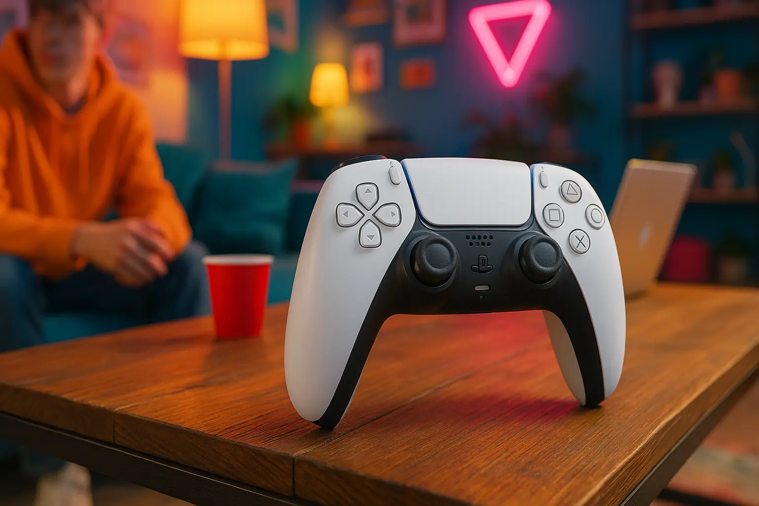 Controle DualSense - Experiência imersiva no PS5