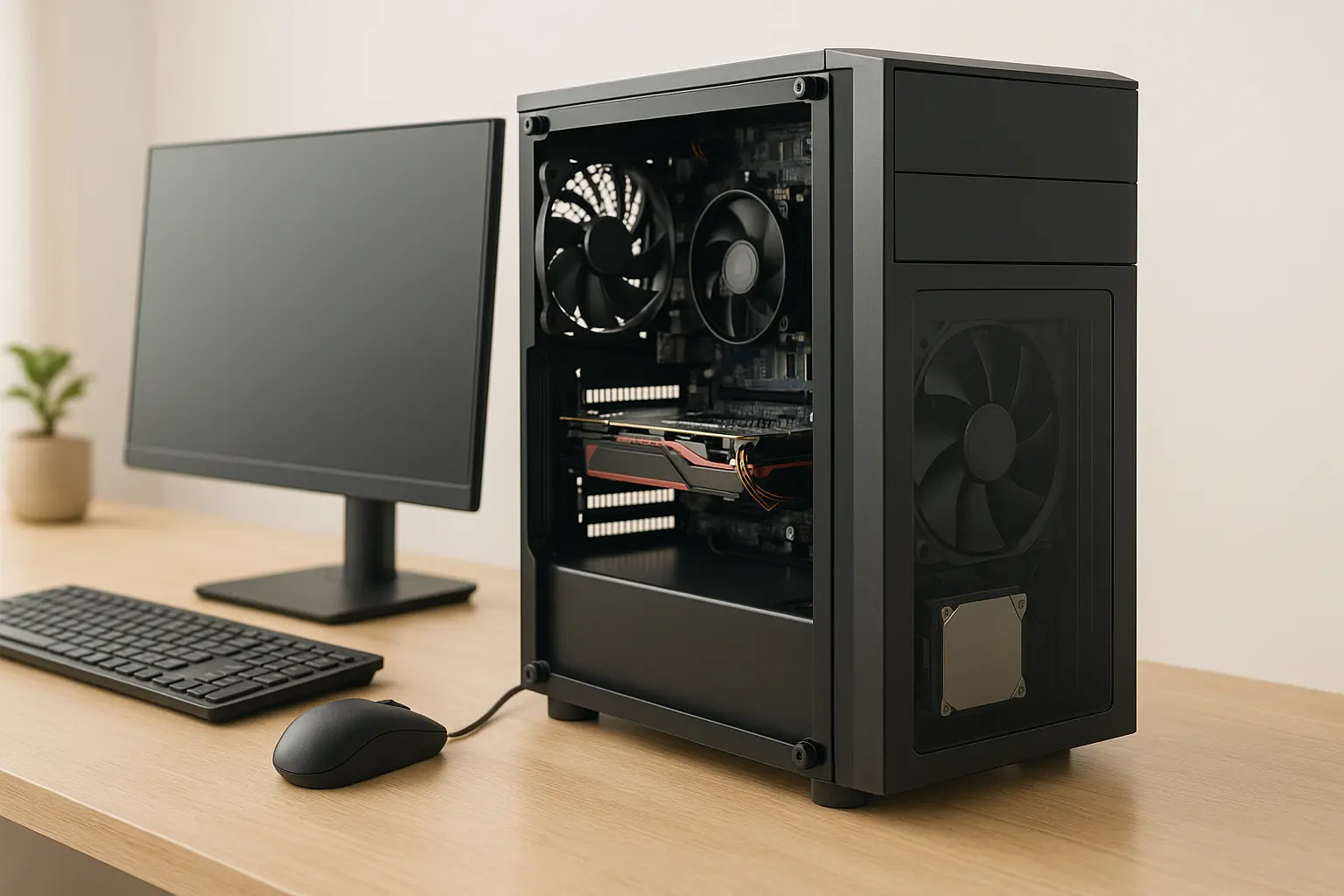 Monte seu PC: i3-12100F, RX 550, 8GB, 256GB SSD