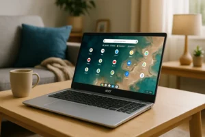 Acer Chromebook 315 com Tela Touch Full HD e Bateria de 12h