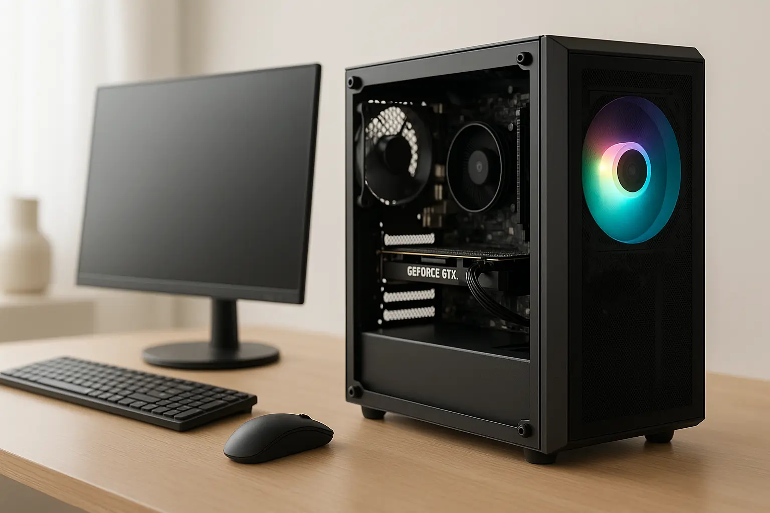 Monte seu PC: Ryzen 5 4500, GTX 1650, 8GB, 240GB SSD