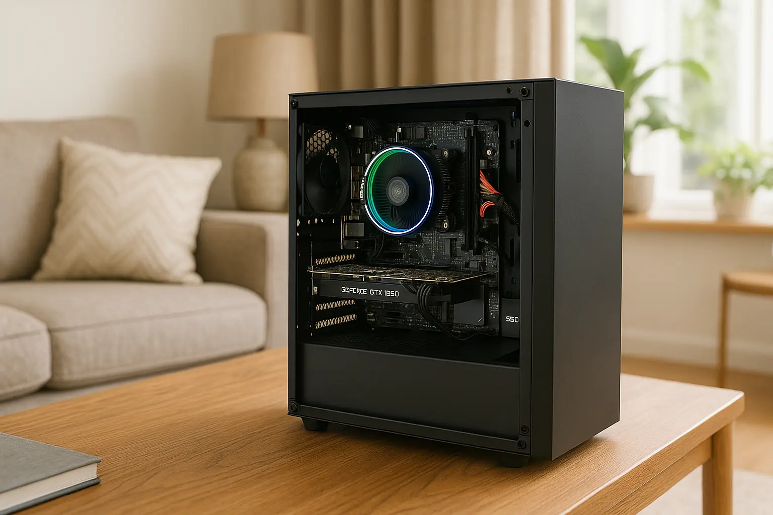 Monte seu PC: Ryzen 7 5700G, GTX 1650, 8GB, 240GB SSD