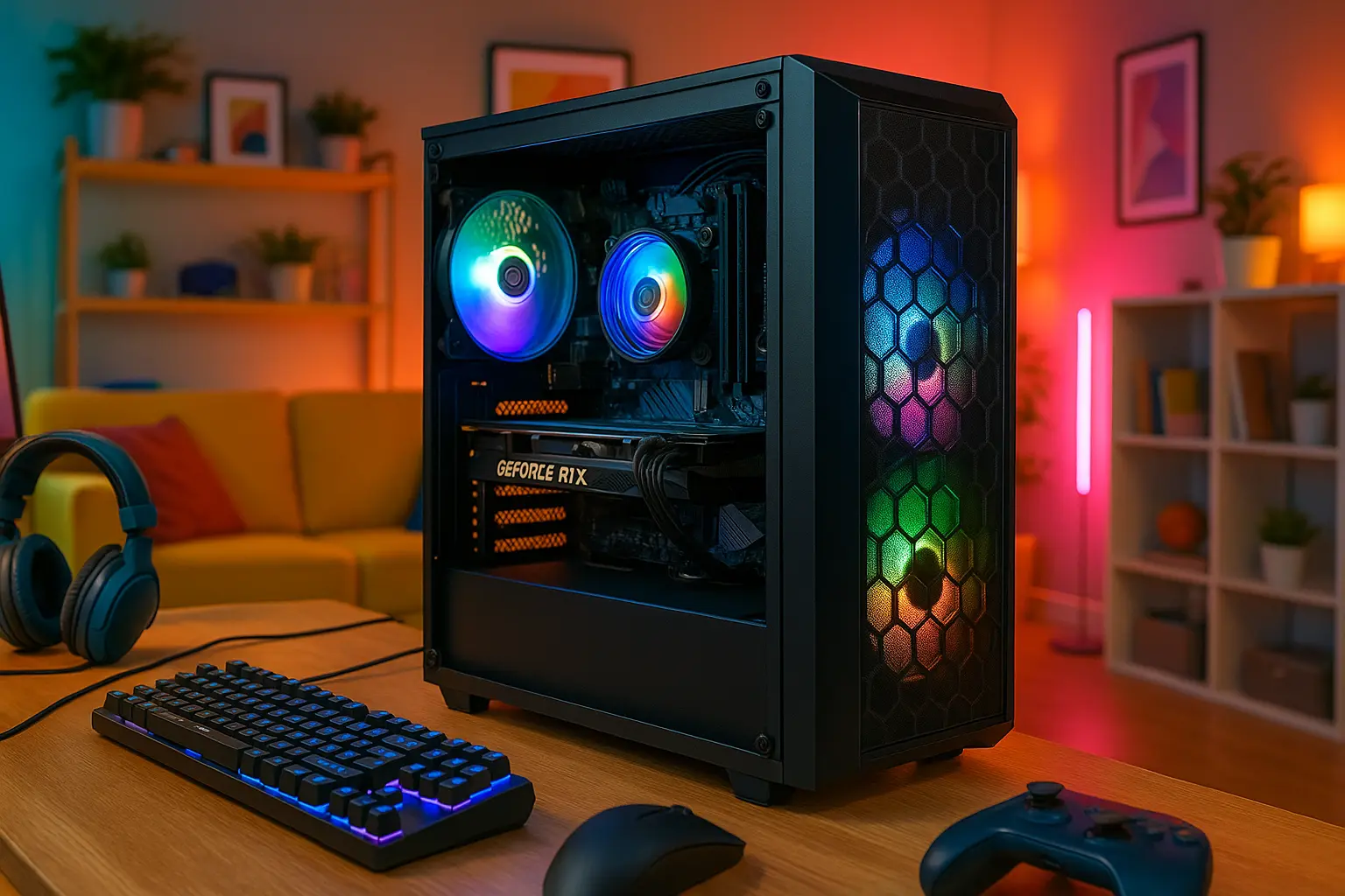Monte seu PC: i5-14400F, RTX 2060, 16GB, 512GB SSD