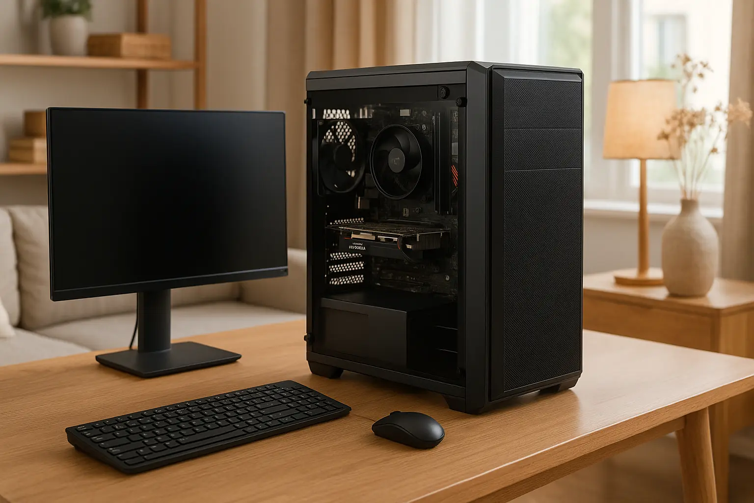 Monte seu PC: i3-10100F, RX 550, 8GB, 240GB SSD