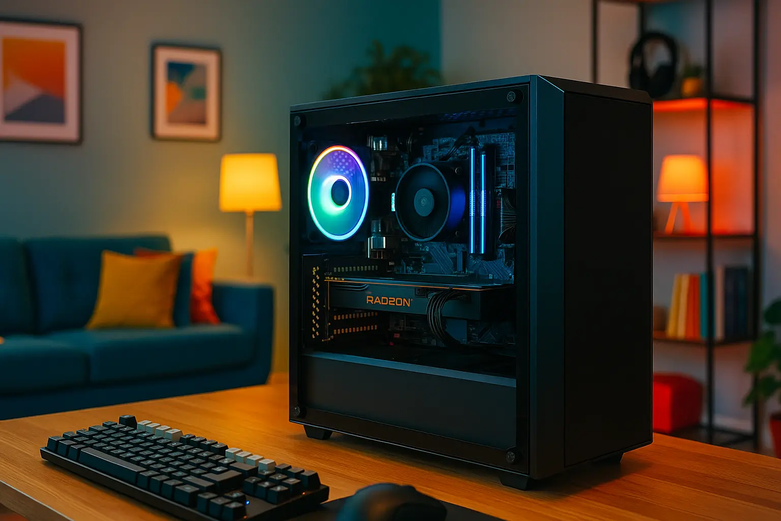 Monte seu PC: i5-12400F, RX 6650 XT, 16GB, 480GB SSD