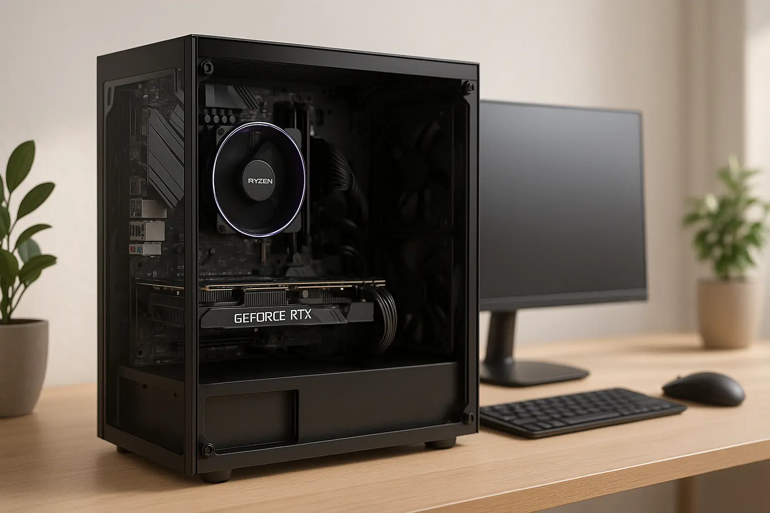 Monte seu PC: Ryzen 7 8700F, RTX 2060, 16GB, 480GB SSD