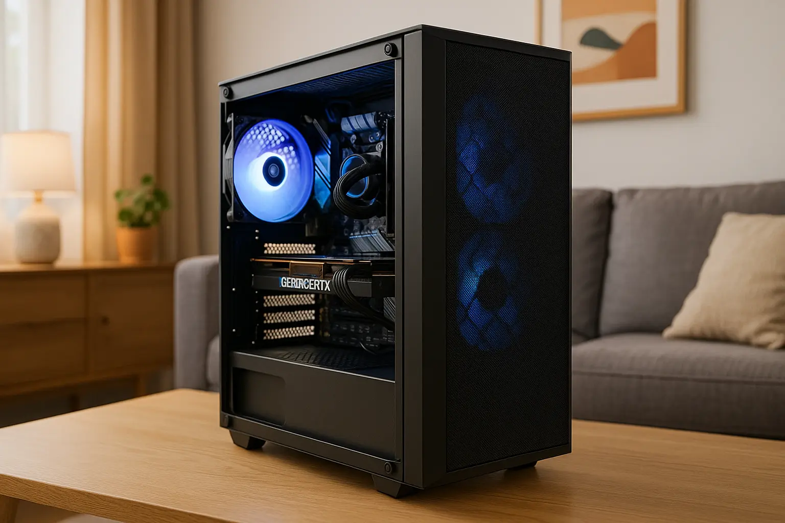 Monte seu PC: Ryzen 7 8700F, RTX 3050, 16GB, 480GB SSD