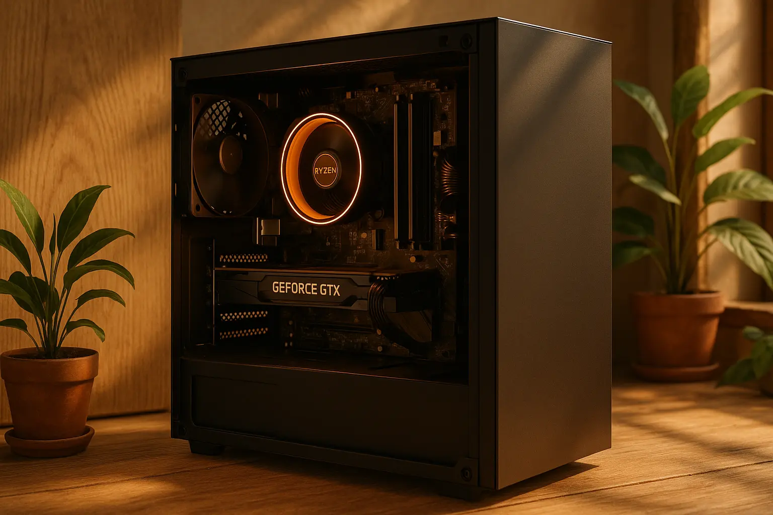 Monte seu PC: Ryzen 5 5600GT, GTX 1660, 16GB, 480GB SSD