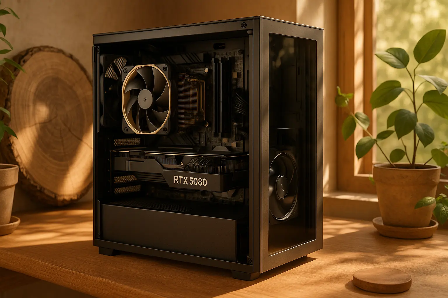 Monte seu PC: Ryzen 9 9900X, RTX 5080, 32GB, 2TB SSD