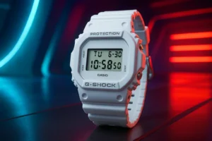 Casio G-shock DW-5600MW: Estilo Branco e Resistência