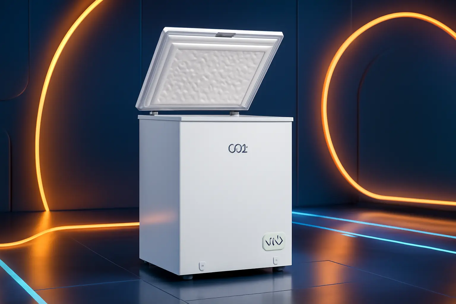 Freezer e Refrigerador Horizontal Eos 100 Litros Ecogelo Efh110x 220v: Funcionalidade e Sustentabilidade em um Só Produto