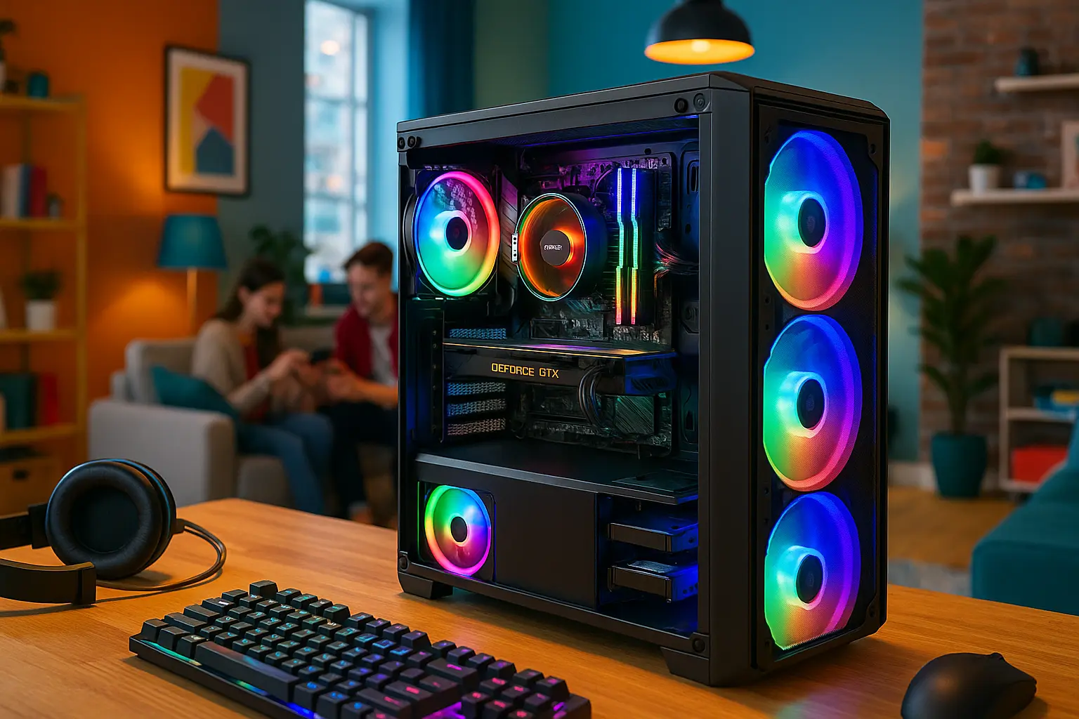 Monte seu PC: Ryzen 7 5700, GTX 1660 Super, 16GB, 480GB SSD