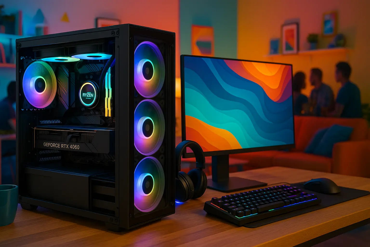 Monte seu PC: Ryzen 9 5900X, RTX 4090, 32GB, 2TB SSD