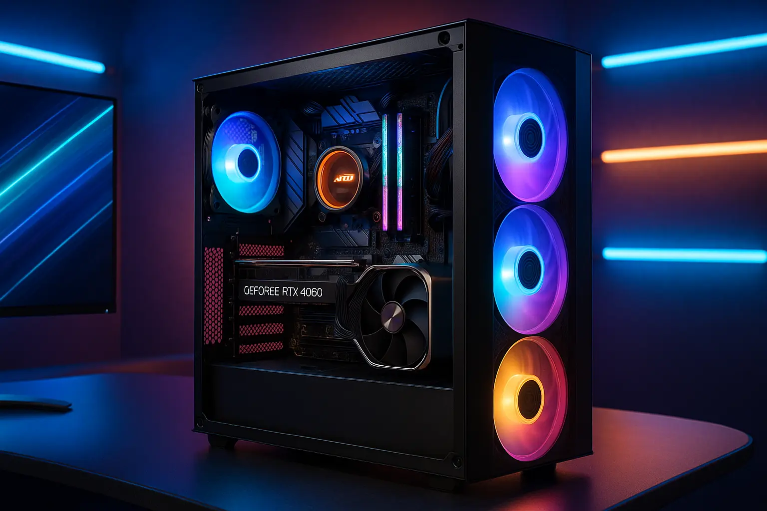 Monte seu PC: Ryzen 9 7950X3D, RTX 4090, 32GB, 2TB SSD